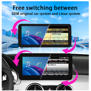 Aplicable a Mercedes Benz GLK X204 con pantalla central grande LINUX, Carplay y navegación Bluetooth - Product Image 6