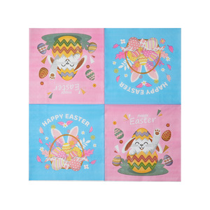 Serviettes <span class=keywords><strong>en</strong></span> <span class=keywords><strong>papier</strong></span> pour la célébration de Pâques, serviettes <span class=keywords><strong>en</strong></span> <span class=keywords><strong>papier</strong></span> pour 20 invités - Product Image 3