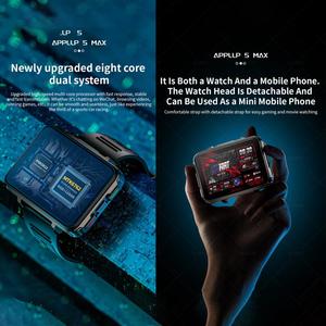 Reloj Inteligente LOKMAT APPLLP 5 <span class=keywords><strong>Max</strong></span> 4G a Buen <span class=keywords><strong>Precio</strong></span>, 4GB+64GB, 2.4 Pulgadas MT6762 + PAR2822 Octa Core - Product Image 5