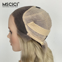Perruque Lace Front HD Transparente 13x4 Cheveux Humains Vierges Vietnamiens Bruts Ondulés Blond Cendré Pré-Pluckée Fournisseur en Gros