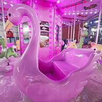 Manèges de Parc d'Attractions et de Fête Foraine Équipement de Carrousel de Luxe pour Enfants