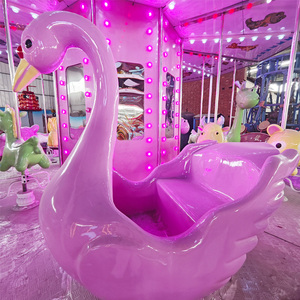 Trò chơi giải trí công viên vui chơi, trò chơi lễ hội, trò chơi vòng quay ngựa gỗ, thiết bị trò chơi hội chợ, trò chơi vòng quay ngựa gỗ sang trọng dành cho trẻ em - Product Image 4