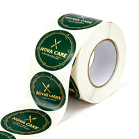 Étiquette brillante luxueuse, écologique, imperméable, en vinyle PP auto-adhésif, résistante aux UV, imprimée CMJN/offset
