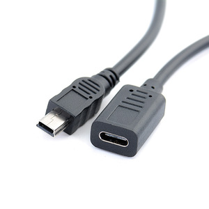 Mini adaptador USB macho a tipo C hembra, cable de carga de datos para teléfono móvil - Product Image 1
