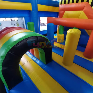 Chateau gonflable jumper bounce house commercial <b>inflatable</b> race car bouncy castle with slide - Product Image 6