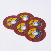 Disque abrasif de découpe longue durée de 4,5 pouces pour acier inoxydable, oxyde d'aluminium, liant résineux, grain 60, en promotion