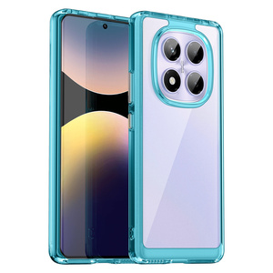 Nuovo arrivo chiaro 2 in 1 <span class=keywords><strong>Cover</strong></span> telefono Anti-goccia quattro angoli di protezione per <span class=keywords><strong>Xiaomi</strong></span> <span class=keywords><strong>Redmi</strong></span> Note 14 Pro/14/14 Pro +/13 custodia Mobile - Product Image 5