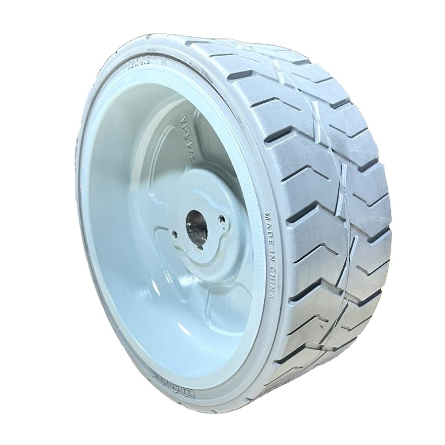 Genie Part 105122GT Non Marking Rubber Mould on Wheel 12x4.5 for GS1530 GS1532 GS1930 GS1932