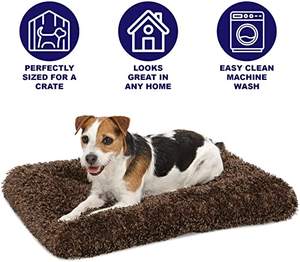 Kingtale-cama suave y elegante para perros pequeños, cama para gato, 24L, 19W, 1,75 H pulgadas - Product Image 6
