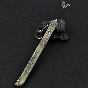 LLavero de Metal de aleación de Zinc, espada de juguete, dios de la guerra, Ragnarok, Freyja, 22cm, 87g - Product Image 3
