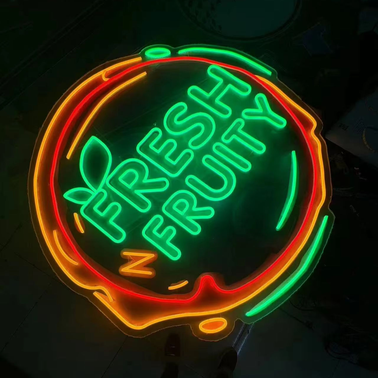 Factory Direct LED Neon Sign Lights Love Shape Acrylic Lamp Body for Table Living Room Bedside Window Reading