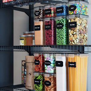 Contenedores de almacenamiento de alimentos rectangulares de plástico portátiles de alta calidad latas de alimentos frescos PP de calidad alimentaria - Product Image 1