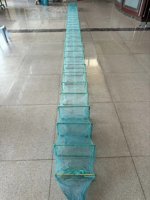 Rongbay Dragon bubu 9.5m Filet de pêche pliable, cage à crevettes, pot à écrevisses