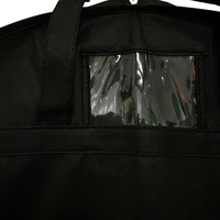 Nouvelles housses de protection personnalisées avec logo, anti-poussière, à fermeture éclair, écologiques, réutilisables, de luxe, en non-tissé, pour vestes, manteaux, robes, vêtements, costumes