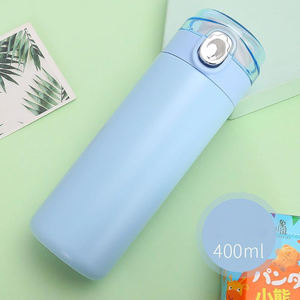 Flacon à vide pour enfants de 320ml Bouteille thermos mignonne de thé au lait et café pour femme de 420ml - Product Image 3