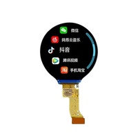 1,28 Zoll TFT Rundes LCD-Panel 240x240 IPS-Bildschirm mit Kapazitivem Touchscreen SPI-Schnittstelle GC9A01 Treiber-IC Weiße LED-Hintergrundbeleuchtung
