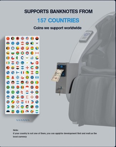 HENGDE Coins Vending Silla de masaje para gimnasios en el mundo - Product Image 5