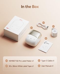<span class=keywords><strong>Imprimante</strong></span> d'étiquettes thermique portable Niimbot B2pro Mini, multifonction, machine à créer des étiquettes autocollantes, <span class=keywords><strong>imprimante</strong></span> <span class=keywords><strong>photo</strong></span> - Product Image 6