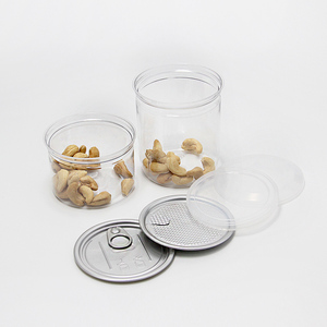 Hộp nhựa PET trong suốt 380ml, cấp thực phẩm, có nắp đậy - Product Image 6