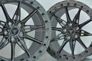 Jantes Beadlock 17x10.5 Entièrement Forgées en Aluminium 6061-T6 5X112 Concave Profonde pour Toyota A90 <span class=keywords><strong>Supra</strong></span> <span class=keywords><strong>MK5</strong></span> - Product Image 5