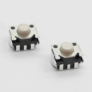 3*5*3.4MM SKRTLAE010 12V Plastic Round Head <b>Push</b> <b>Button</b> Tactile <b>Switch</b> PCB Terminal - Product Image 5