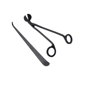 Kit de Lujo para el Cuidado de Velas de 3 Piezas, Recortador de Mecha de Acero Inoxidable, Apagavelas, Kit de Accesorios para Velas en Oro Rosa/Negro para Regalo de <span class=keywords><strong>Marca</strong></span> - Product Image 1