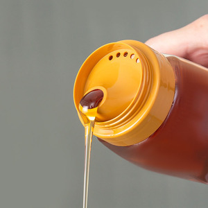 Bán buôn cấp thực phẩm Bao bì rõ ràng nhựa PET bóp mật ong chai lọ 300ml 500ml 1000ml - Product Image 4