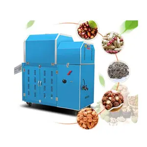 nut coating machine nuts processing machine dry roasting cashew machine