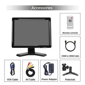 OEM <span class=keywords><strong>LCD</strong></span> 24/7 giờ làm việc LED màn hình CCTV 15 "<span class=keywords><strong>17</strong></span>" 19 "22" Máy tính để bàn máy tính PC màn hình với VGA <span class=keywords><strong>BNC</strong></span> AV Đầu vào LC màn hình - Product Image 2