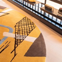 Tapis de haute qualité sous canapé et chaise, rond et rectangulaire, pour chambre à coucher, salon, boutique de vêtements, tapis de luxe