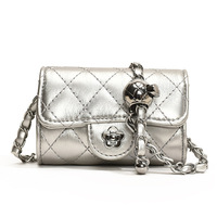 Portefeuille Mini Pochette en Cuir PU pour Femmes Marque de Luxe Sac à Bandoulière Court Sac à Main et Sac à Main pour Femmes