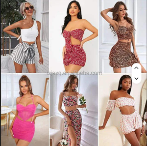 Blusa de encaje para mujer, estampado floral, manga corta, superposición transparente, ropa informal de verano - Product Image 2
