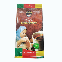 Sacs d'emballage pour café du Cameroun 5kg 10kg 25kg Sac en polypropylène plastique laminé BOPP pour céréales, riz, haricots 50kg