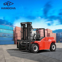Montacargas Hangcha de 12t/14t/16t con Motor Diésel, Montacargas de Servicio Pesado con Eje de Accionamiento de Caliper para Minería y Canteras
