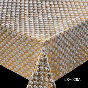 <span class=keywords><strong>Pvc</strong></span> Sang Trọng In Hoa Hiện Đại Dùng Một Lần Ăn Bảng Bìa Không Thấm Nước Bảng Vải 54 "Dài Cuộn Cho Nhà Và Đám Cưới - Product Image 5