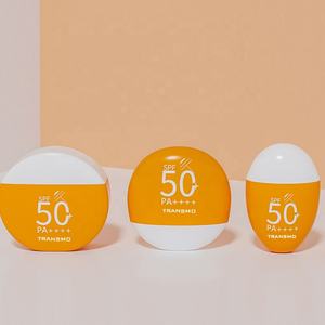 Tube en plastique personnalisé mignon de 50 ml orange, rose et vert pour lotion, crème pour les mains, écran solaire, emballage cosmétique - Product Image 5