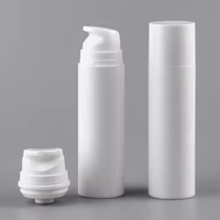 30ml 50ml 120ml 150ml 200ml 100ml Flacon à pompe sans air en plastique PP Emballage cosmétique sans air Lotion Sérum Bouteilles à vide sans air