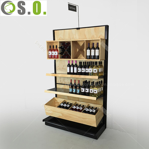 store product counter display stands,shop shelves and display bar cabinet retail liquor store wine shopping wooden display rack