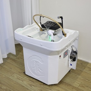 Japanese Head Spa Bowl Portable Deep Shampoo Basin Salon Hair Wash Sink with Water tank - Product Image 5