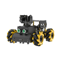 Coche Robótico Hiwonder TurboPi Raspberry Pi ROS2 con Ruedas Mecanum, Modelo de IA Grande ChatGPT e Interacción por Voz