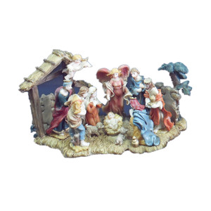 Escultura religiosa de resina personalizada, artesanía de la Santa Biblia - Product Image 4