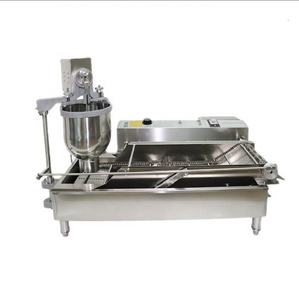 全自動高効率二列ドーナツマシン 業務用高性能ケータリングドーナツマシン - Product Image 1