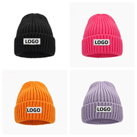 Gorro de Punto con Plumas de Peluche para Niños, Diseño de Animales, Divertido, 100% Acrílico, Lindo, Unisex, para Otoño, Días Festivos
