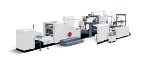 [] Máquina CE que hace bolsas de papel usando papeles artesanales Máquina formadora de tubos de bolsas de papel Impresión completa - Product Image 2