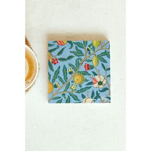 Ensemble de sous-verres promotionnels en pierre unique de la série William Morris - Product Image 1