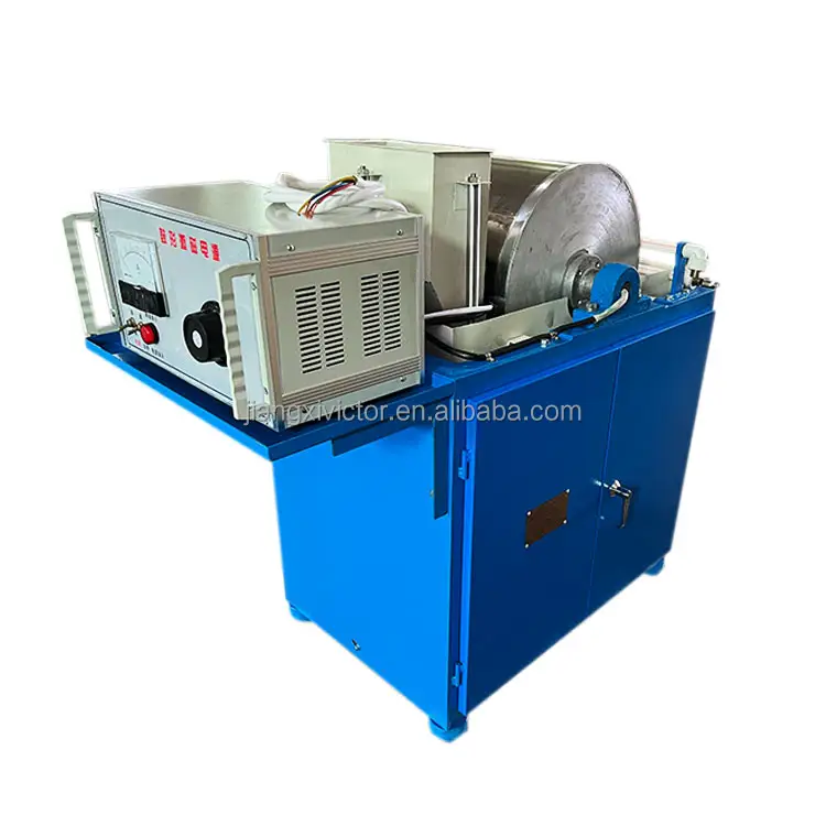 Hot Sale Laboratory Sample Mineral Separation Equipment CRS400*300 Magnetite Drum Magnetic Separator Magnetic Separator Machine