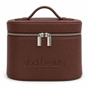 Trousse de Maquillage de Voyage en Cuir PU Personnalisée, Grande Capacité, Sac Organisateur Cosmétique avec Poignée, Service de Fabrication OEM ODM - Product Image 3