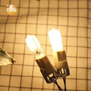 Bombilla LED <span class=keywords><strong>G9</strong></span> de Plástico, AC 120V/230V, Base Bipin T4, Blanco Cálido, Miniatura para Lámparas de Araña, Colgantes, Gabinetes e Iluminación - Product Image 5