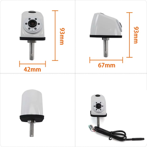 Cámara de Reversa Impermeable de 9 Pulgadas, Kit de Cámara de Respaldo AHD 1080P, Monitor de Pantalla Dividida, Visión Nocturna, 9-36V, para Remolque, Autobús, Caravana - Product Image 5
