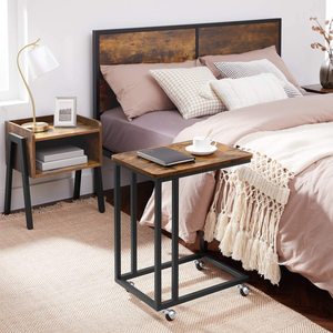 Phòng khách vuông nhỏ sofa đầu giường Bàn góc cà phê và bàn trà với tủ lưu trữ cho không gian nhỏ - Product Image 4